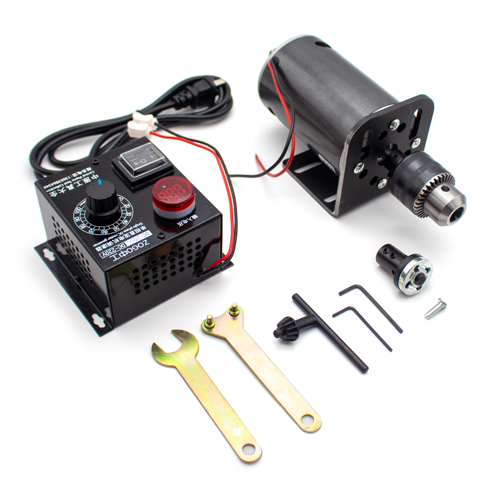 Home Automation System Diy - DC-Doppelwellen-Tischbohrmaschine mit hoher Leistung, 680 W,
