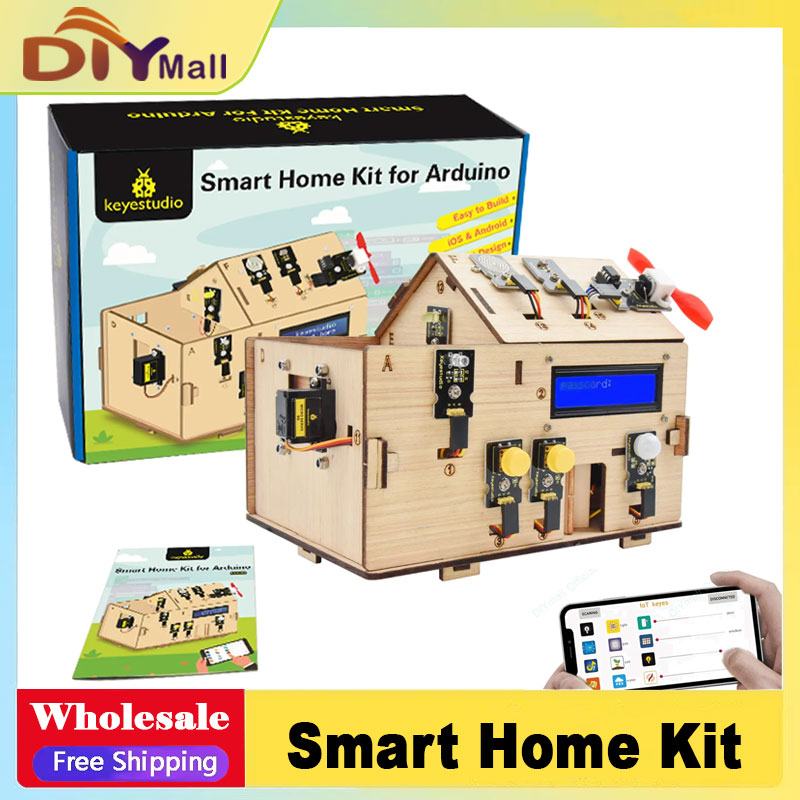 Diy Automation Projects - Keyestudio Smart IoT Home Kit mit