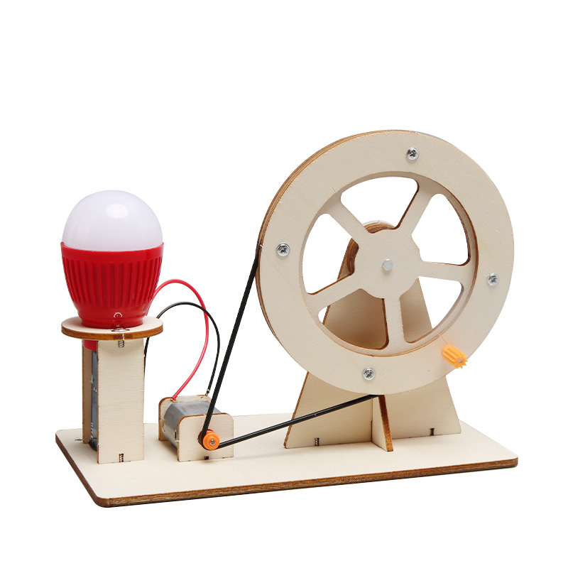 Diy Automation Projects - Mini DIY Handkurbel-Generator Glühbirne STEM Wissenschafts-Experimentier-Set