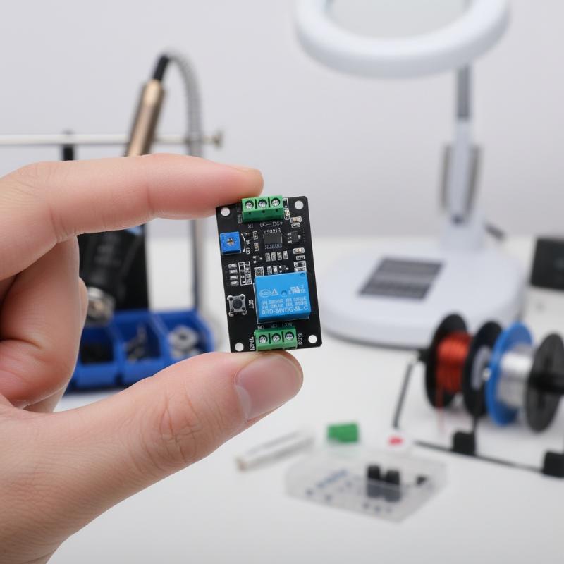Home Automation Industry - Selbstsperrendes Verzögerungs-Timer-Relais, einstellbares Zeitschaltmodul, präzise Ein-/Aus-Steuerung