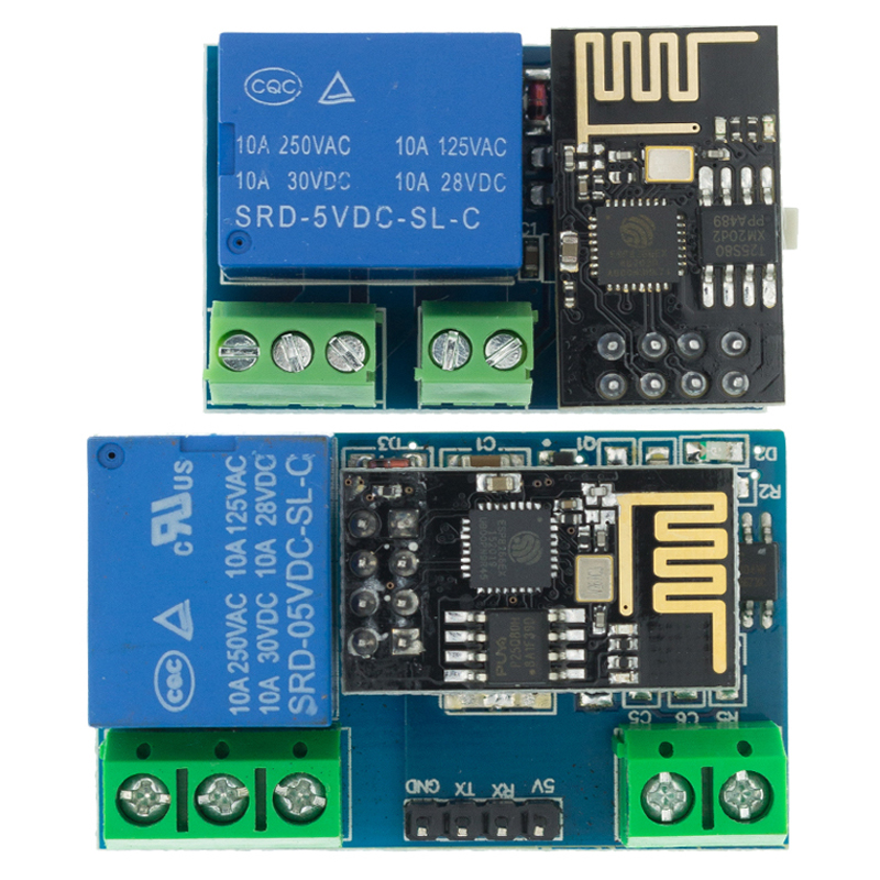 Home Automation With Arduino - ESP8266 ESP-01 ESP-01S 5V WiFi Relais