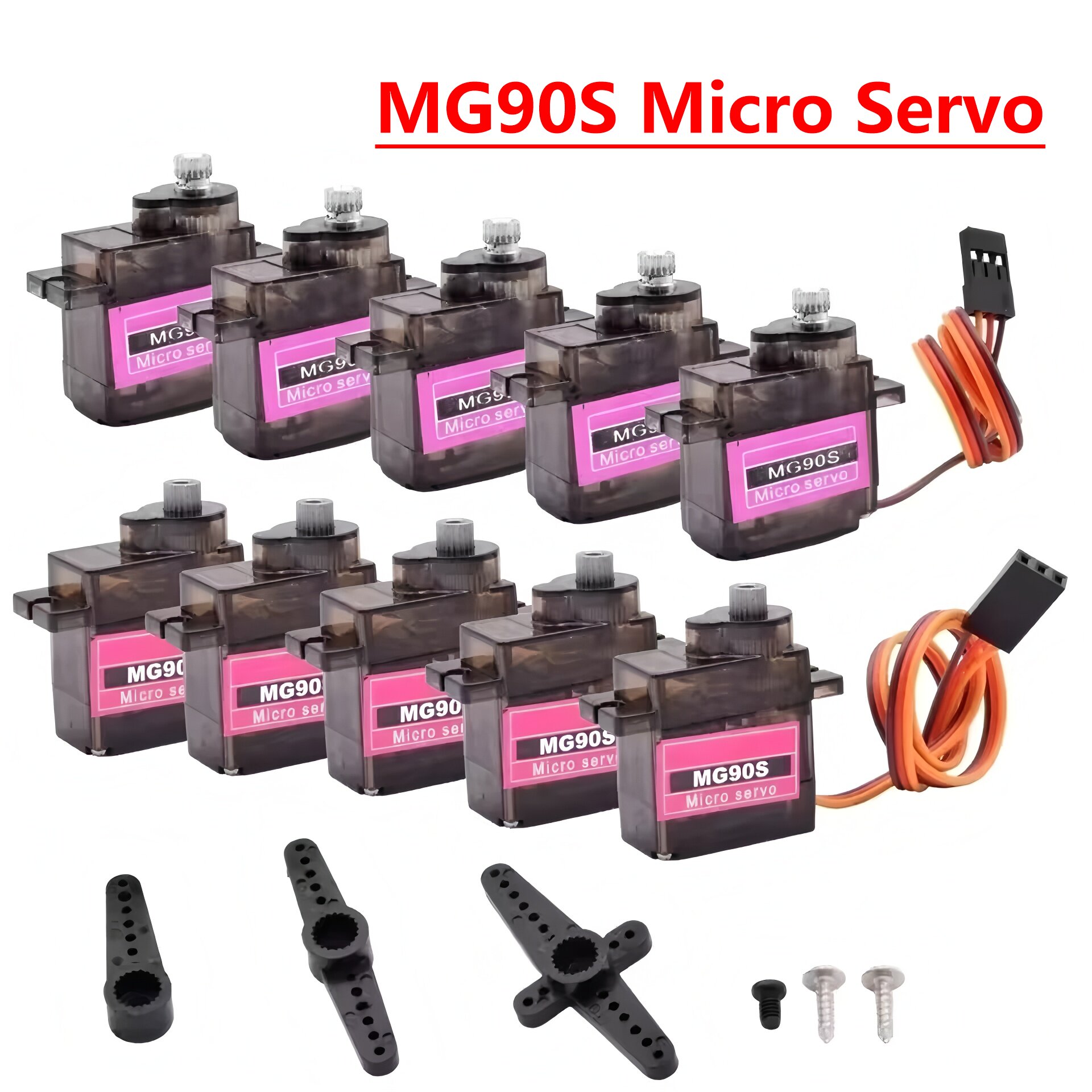 Diy Automation Projects - 4/5/10/20 stücke MG90S Micro Servo Motor