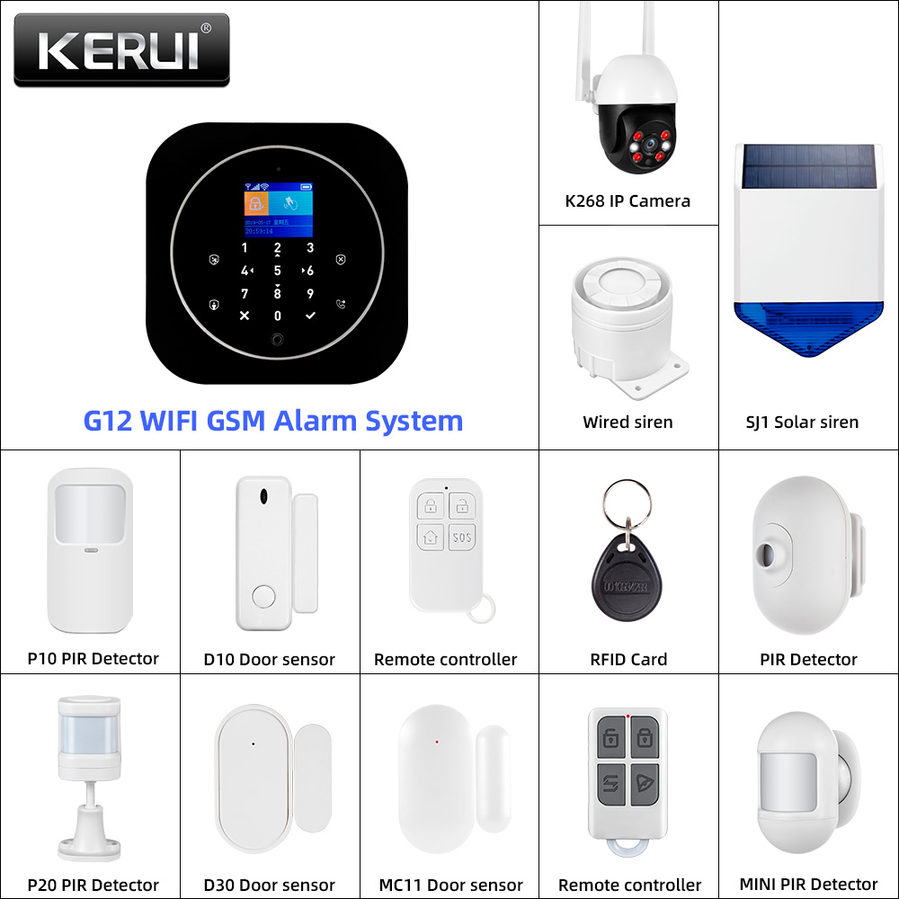 KERUI G12 2G Wifi Wireless Hom – Home Automation System Diy Bewertung und Preis