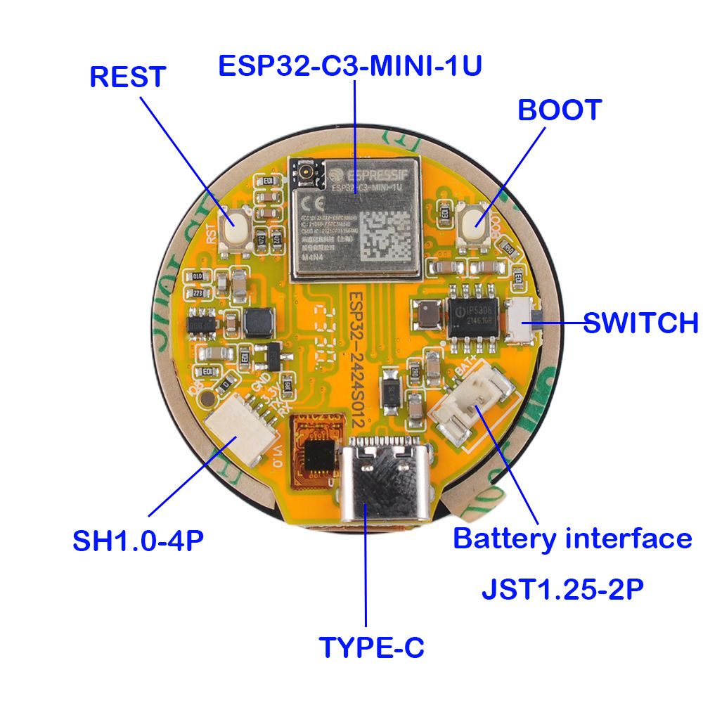 ESP32-Display 1,28 Zoll ESP32- – Home Automation Industry Bewertung und Preis
