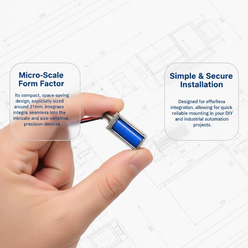 Mini-Durchgangs-Push-Pull-Magn – Diy Automation Projects Bewertung und Preis