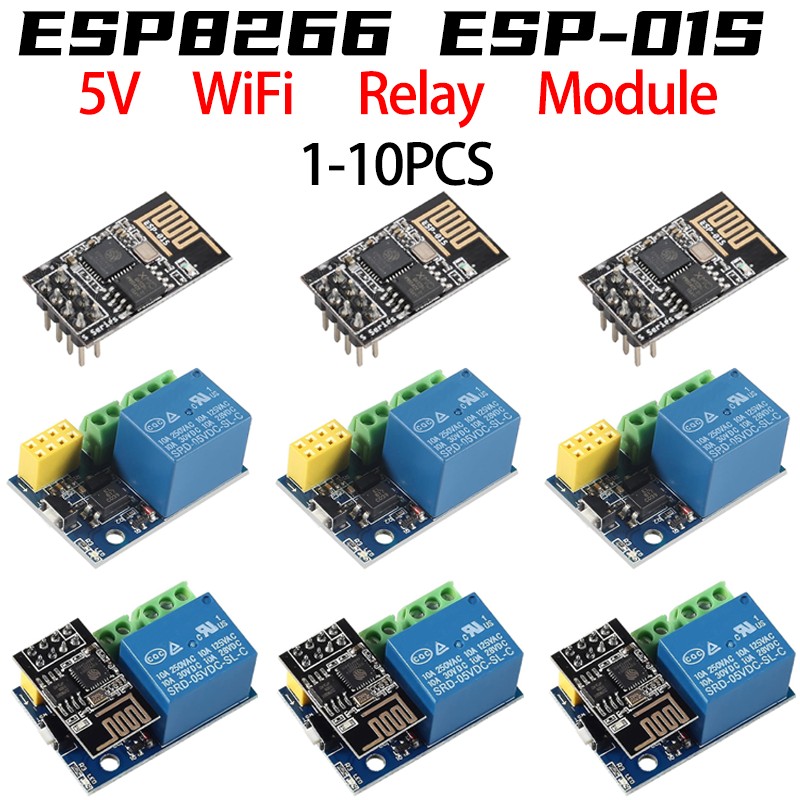 ESP8266 ESP-01 ESP-01S 5V WiFi – Home Automation With Arduino Bewertung und Preis