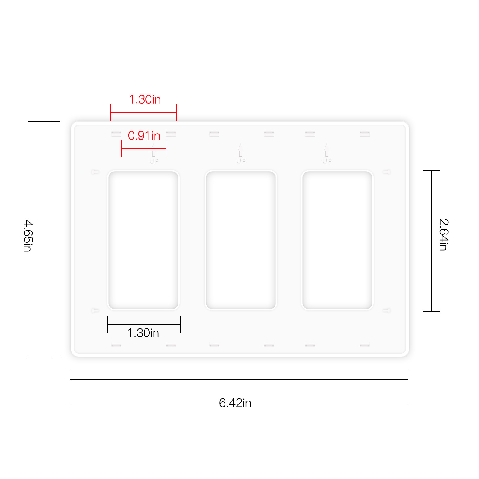 US, EU-Typ-Schalttafel, 2/3/4  – Home Automation Industry Bewertung und Preis